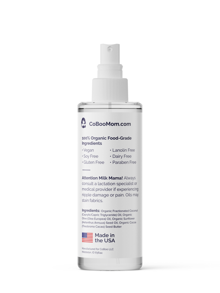 Coboo Breast Pumping Lubricant - 2 oz Spray Bottle